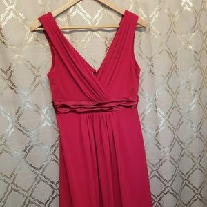 Red Sleeveless Dress